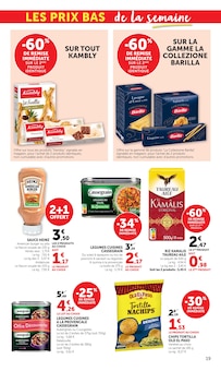 Promotion Hamburger dans le prospectus Super U, valable du 31/03/2026 au 06/04/2026 Promo Hamburger dans le catalogue Super U du moment à la page 19