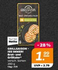 Brat- und Grilltaler Angebote von GRILLSAISON – ISS IMMER! bei Netto mit dem Scottie Falkensee für 1,99 €