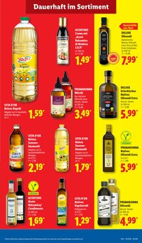 Olivenöl im aktuellen Lidl Prospekt (Köln) Olivenöl im Lidl Prospekt "LIDL LOHNT SICH" mit 70 Seiten (Köln)