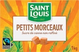 Petits Morceaux Sucre de Canne Non Raffiné Équitable - SAINT LOUIS à 1,89 € dans le catalogue Intermarché Super