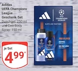 UEFA Champions League Geschenk-Set im Angebot bei GLOBUS in Mannheim UEFA Champions League Geschenk-Set Angebote von Adidas bei GLOBUS Mannheim für 4,99 €