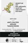 Tagescreme im Rossmann Prospekt Anti-Falten Argan Tagescreme von Dr. Scheller im aktuellen Rossmann Prospekt für 6,99 €