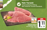 Schweineschnitzel Angebote bei E center Erlangen für 1,11 €