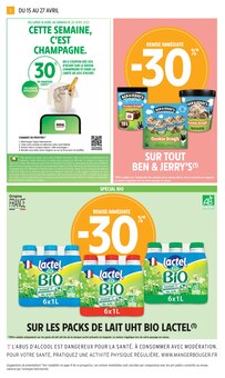 Prospectus Intermarché de la semaine "Des prix qui donnent envie de se resservir" avec 2 pages, valide du 15/04/2025 au 27/04/2025 pour Pocé-sur-Cissé et alentours