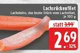 Aktuelles Lachsrückenfilet Angebot bei E center in Moers ab 2,69 €