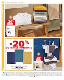 Offre Tapis dans le catalogue Carrefour du moment à la page 20