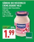 BIO WEIDEMILCH CREMEJOGHURT MILD Angebote von SÖBBEKE bei Marktkauf Warendorf für 1,99 €