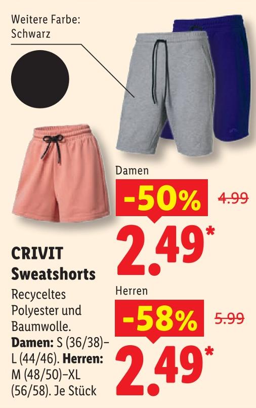 Sweatshorts Herren