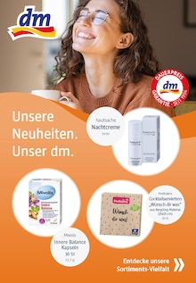 Aktueller dm-drogerie markt Prospekt "Aktuelle Angebote" Seite 1 von 1 Seite für Buchen