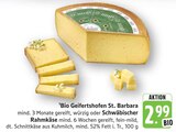 Schwäbischer Rahmkäse Angebote von Bio Geifertshofen St. Barbara bei E center Filderstadt für 2,99 €