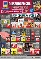 EDEKA Discounter Prospekt der aktuellen Woche mit 32 Seiten, gültig von 24.08.2026 bis 29.08.2026, in Düsseldorf und Umgebung Aktueller EDEKA Discounter Prospekt in Düsseldorf und Umgebung, "Aktuelle Angebote" mit 32 Seiten, 24.08.2026 - 29.08.2026