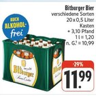 Bier Angebote von Bitburger bei nah und gut Bautzen für 11,99 €