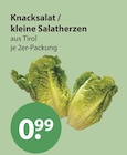 Salatherzen im V-Markt Prospekt Knacksalat im aktuellen V-Markt Prospekt für 0,99 €