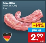 Puten-Hälse Angebote bei Netto Marken-Discount Meerbusch für 2,99 €