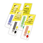 Pack de 3 recharges pour stylo gel effaçable - Les Prix Mini en promo chez Bureau Vallée Pack de 3 recharges pour stylo gel effaçable - Les Prix Mini dans le catalogue Bureau Vallée