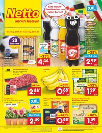 Netto Marken-Discount Prospekt für Kleinrinderfeld: "Aktuelle Angebote", 55 Seiten, 21.05.2024 - 25.05.2024