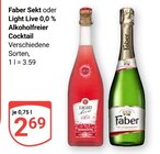 Faber Sekt im Angebot bei GLOBUS in Kaiserslautern Faber Sekt Angebote von Faber bei GLOBUS Kaiserslautern für 2,69 €