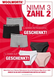 Woolworth Herren Retroshorts im Prospekt Woolworth Herren Retroshorts im Prospekt