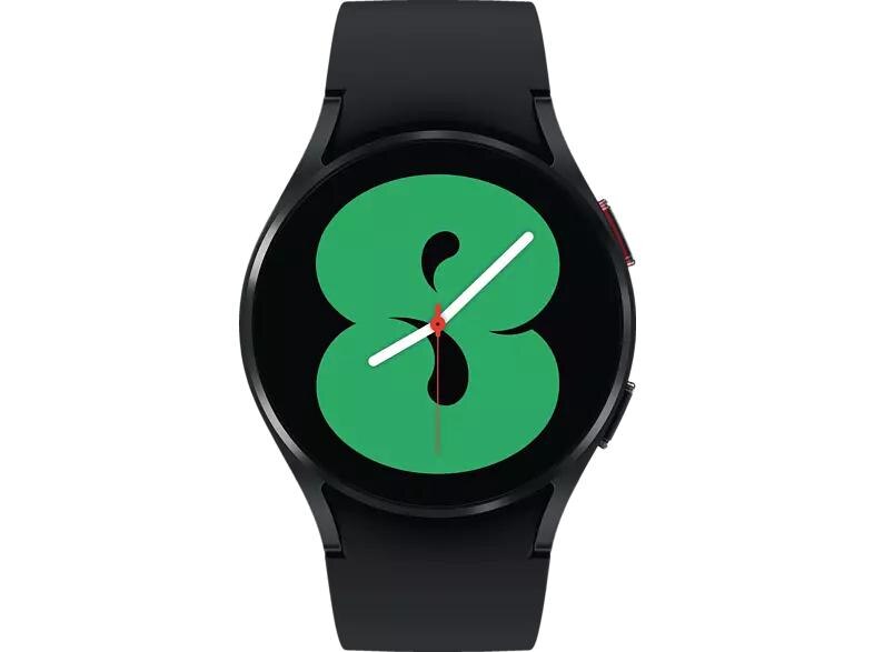 Saturn Christinendorf - Galaxy Watch4, BT, 40 mm Smartwatch Aluminium Fluorkautschuk, S/M, Black Galaxy Watch4, BT, 40 mm Smartwatch Aluminium Fluorkautschuk, S/M, Black Angebot bei Saturn Christinendorf im Prospekt BLACK WEEK