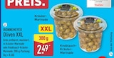 ALDI Nord Seelze - Oliven XXL Kräuter-Marinade Angebot im Prospekt Oliven XXL Kräuter-Marinade bei ALDI Nord im Seelze Prospekt für 2,49 €