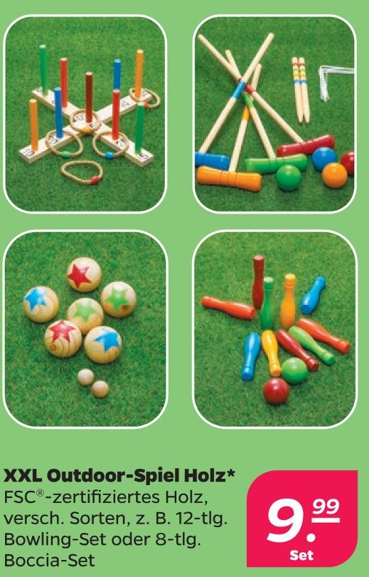 XXL Outdoor-Spiel Holz