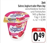 Sahne Joghurt im Angebot bei EDEKA in Dresden Sahne Joghurt Angebote von Zott bei EDEKA Dresden für 0,49 €
