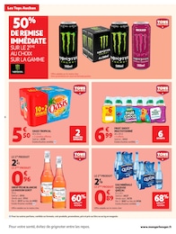 Prix et réduction Oasis dans le prospectus Auchan Hypermarché en cours Offre Oasis dans le catalogue Auchan Hypermarché du moment à la page 6