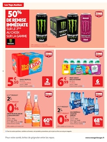 Promotion Eau Minérale dans le prospectus Auchan Hypermarché, valable du 07/07/2026 au 19/07/2026 Promo Eau Minérale dans le catalogue Auchan Hypermarché du moment à la page 6