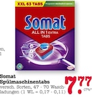 Spülmaschinentabs im Angebot bei E center in Offenbach Spülmaschinentabs Angebote von Somat bei E center Offenbach für 7,77 €