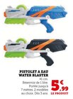 Pistolet à eau Water Blaster en promo à 5,99 € chez Hyper U Pistolet à eau Water Blaster dans le catalogue Hyper U