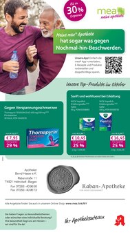 mea - meine apotheke Prospekt Unsere September-Angebote mit 4 Seiten