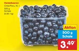 Heidelbeeren  im aktuellen Netto Marken-Discount Prospekt für 3,49 €