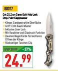 Cat 20,2 cm Camo-Echt-Holz-Look Drop-Point Klappmesser Angebote bei Marktkauf Mettmann für 24,99 €