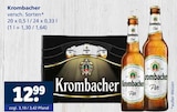 versch. Sorten Angebote von Krombacher bei Getränkewelt Bottrop für 12,99 €