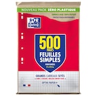 Feuilles simples - OXFORD - Carrefour Feuilles simples - OXFORD à 4,95 € dans le catalogue Carrefour
