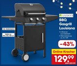 Aktuelle Gasgrill Angebote bei Netto Marken-Discount in Nürnberg Aktuelles BBQ Gasgrill Louisiana Angebot bei Netto Marken-Discount in Nürnberg ab 129,99 €