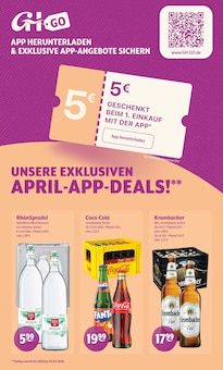 Coca Cola im Getränke Hoffmann Prospekt "Aktuelle Angebote" mit 10 Seiten (Detmold)