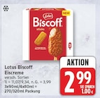 Biscoff Eiscreme von Lotus für 2,99 € bei EDEKA im Angebot Biscoff Eiscreme von Lotus im aktuellen EDEKA Prospekt