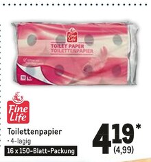 Metro Schönebeck - Toilettenpapier Toilettenpapier Angebot bei Metro Schönebeck im Prospekt Food