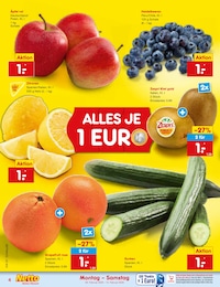 Netto Marken-Discount Obst im Prospekt 