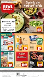 REWE Prospekt für Ahlen mit 32 Seiten REWE Prospekt "Dein Markt" für Ahlen, 32 Seiten, 20.10.2025 - 25.10.2025