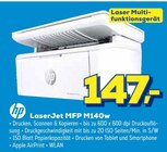 LaserJet MFP M140w Angebote von HP bei EURONICS Soest für 147,00 €