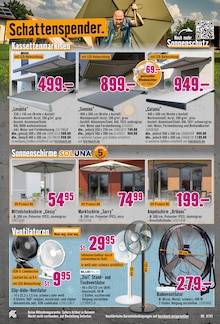 Ventilator im Hornbach Prospekt "Dir ist vieles Latte. Nur nicht Dein Garten." mit 33 Seiten (Bremerhaven)