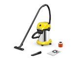 Aspirateur à eau et poussière filaire 1000 W cuve inox 19 L - WD 3 SV - Karcher en promo chez Brico Dépôt Valbonne à 99,90 €