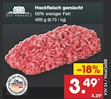 Aktuelles Hackfleisch gemischt Angebot bei Netto Marken-Discount in Frankfurt (Main) ab 3,49 €