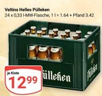 Aktuelle Veltins Angebote bei GLOBUS in Kaarst Aktuelles Helles Pülleken Angebot bei GLOBUS in Kaarst ab 12,99 €