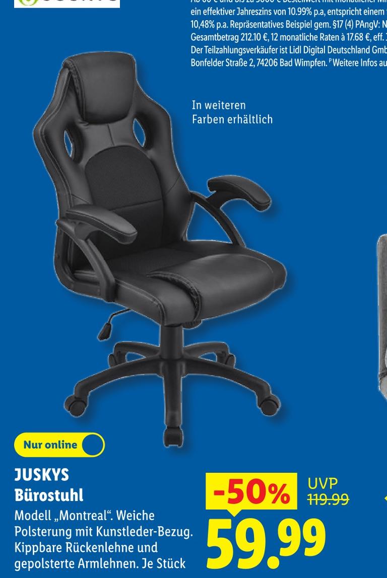 Bürostuhl Modell „Montreal“