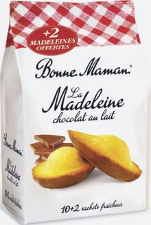 Petit Casino Toulouse - La madeleine chocolat au lait Promo La madeleine chocolat au lait dans le catalogue Petit Casino "# prêts à déjeuner au soleil ?" à Toulouse