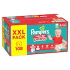 Culottes "XXL Pack" - PAMPERS dans le catalogue Carrefour