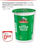 Aktuelles Buttermilch 1 % Fett Angebot bei GLOBUS in Mannheim ab 0,69 €